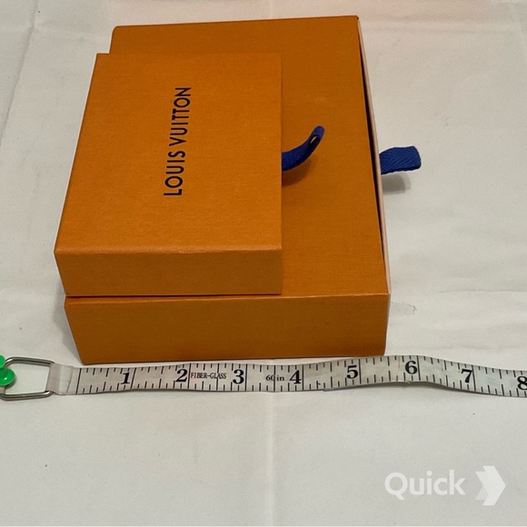 6 pc L.V. gift box , bag set with blue ribbon Set - Picture 6 of 8